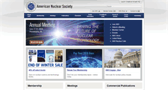 Desktop Screenshot of ans.org